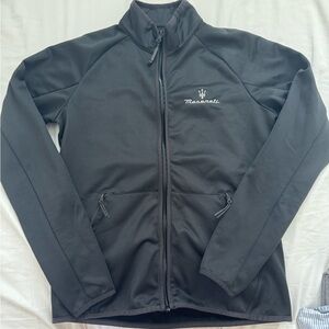 Maserati Men's Performance Black Jacket